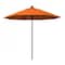 California Umbrella 9' Black Aluminum Market Patio Umbrella, Pacifica Tuscan 194061335833 - alternate 1